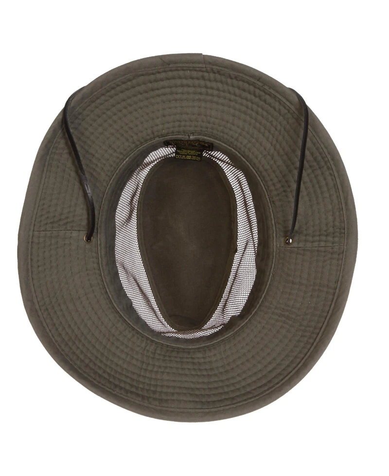 Dorfman Pacific Men's Mesh Safari Hat