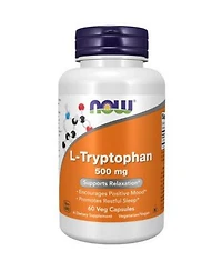 Now Foods L Tryptophan 500 Mg 60 Vcaps