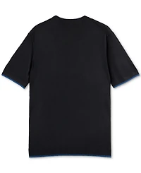 Scotch & Soda Men's Relaxed Fit Short Sleeve Textured T-Shirt