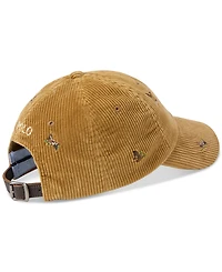 Polo Ralph Lauren Men's Duck-Embroidered Corduroy Ball Cap