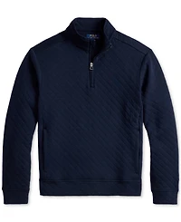 Polo Ralph Lauren Men's Quilted Double-Knit Jersey Pullover