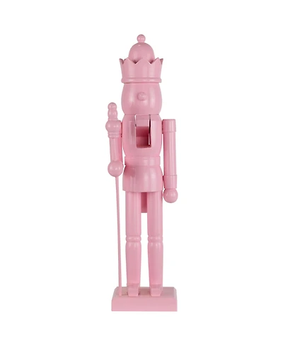 Northlight 15" Nutcracker King with Scepter and Crown Standing Christmas Figure