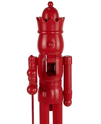 Northlight 15" Nutcracker King with Crown and Scepter Standing Christmas Figure
