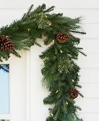 Balsam Hill ft Mixed Pre-Lit Garland