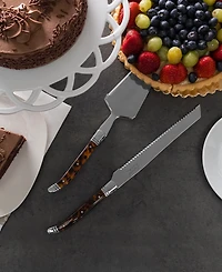 French Home Connoisseur Laguiole 2-Pc. Cake and Pie Server Set