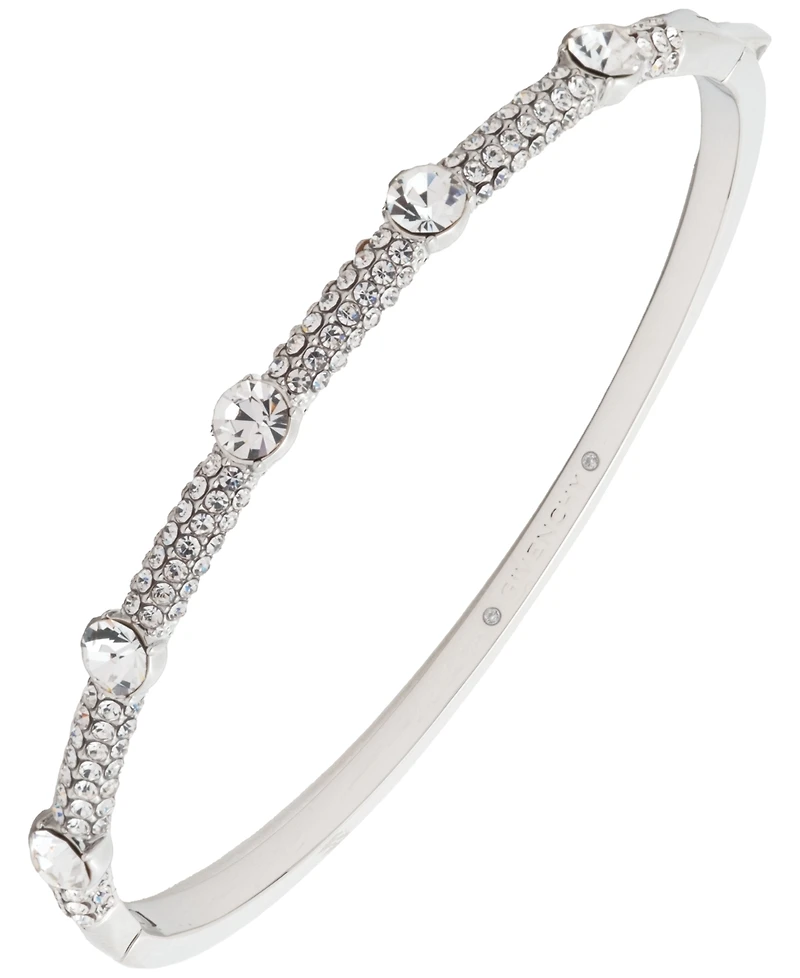 Givenchy Pave Crystal Bangle Bracelet