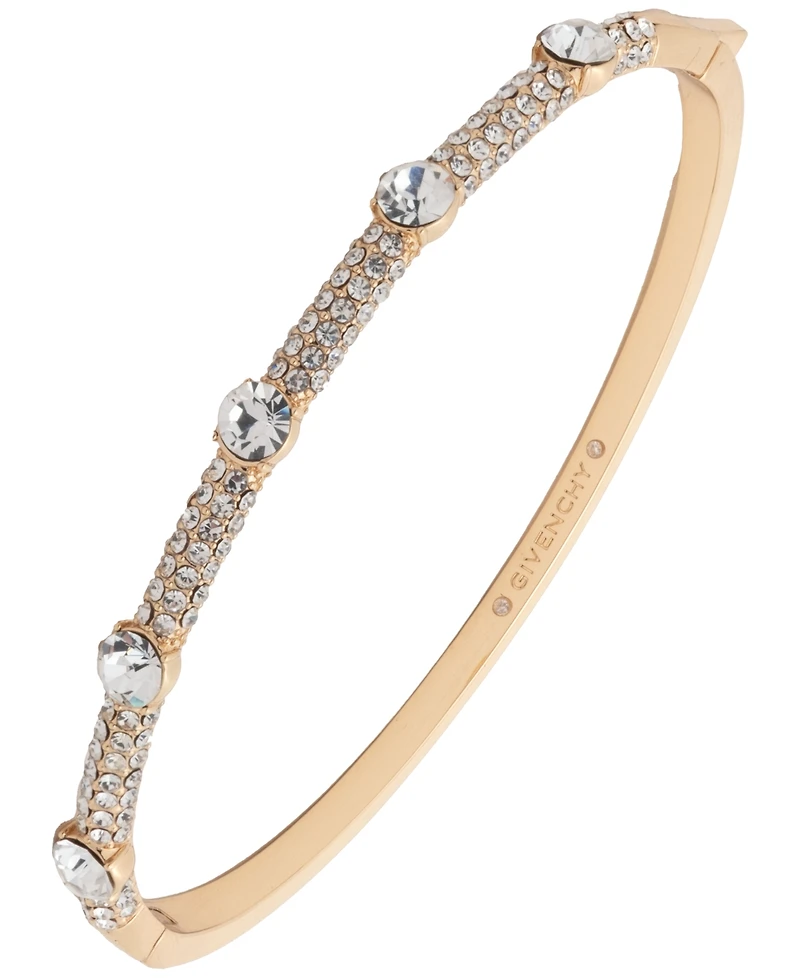 Givenchy Pave Crystal Bangle Bracelet