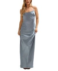 Lily and Lionel London Women's Roxy Spaghetti Strap Maxi Dress