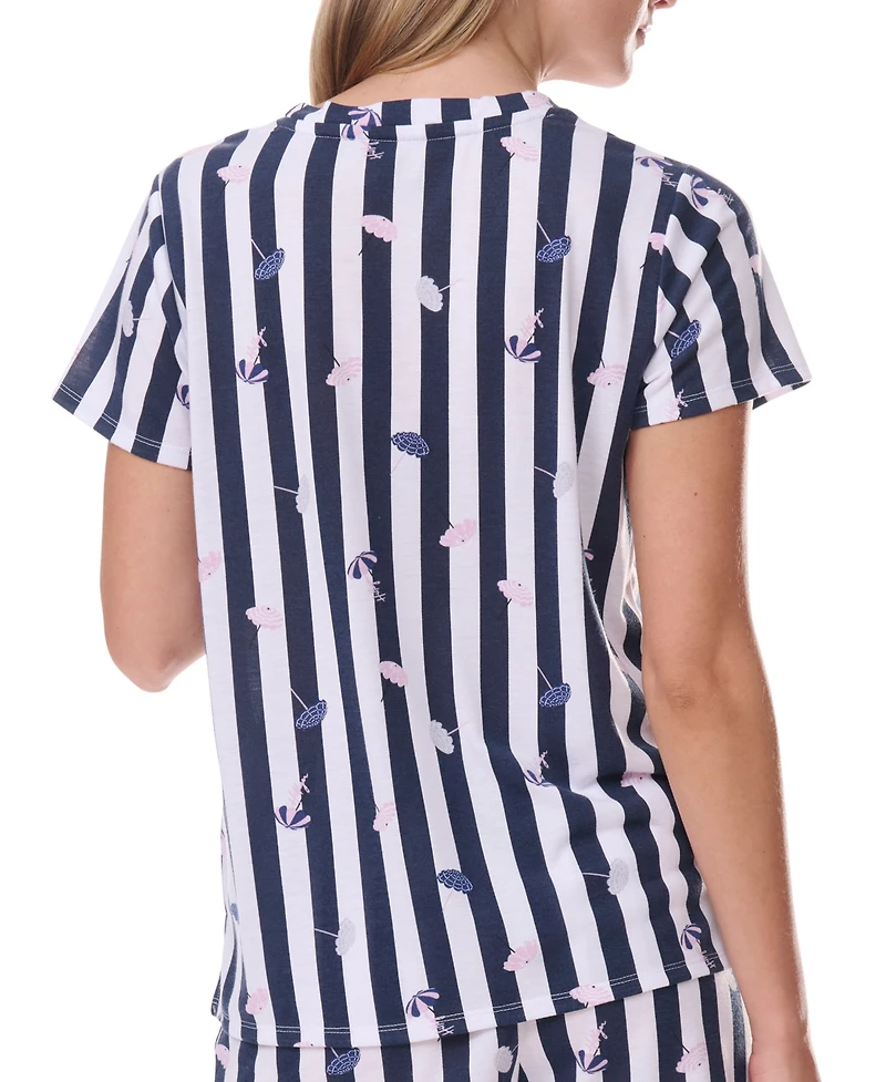 Tommy Hilfiger Women's Short-Sleeve Crewneck Sleep Tee