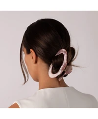 Jumbo Open Lip Shape Hair Claw Clip By Adina Eden