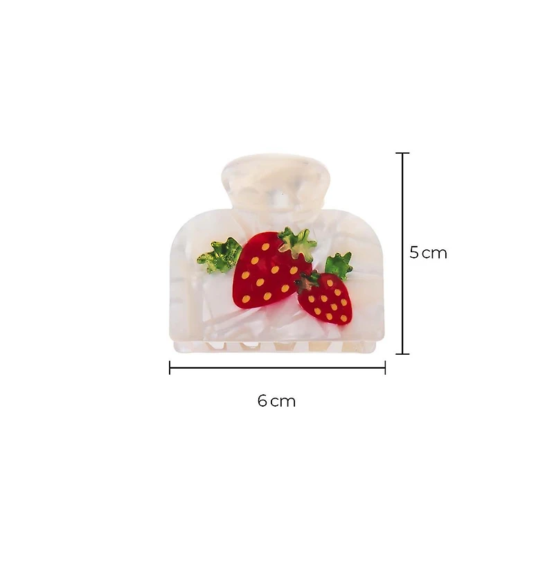Mommy & Me Strawberry Claw Clip By Adina Eden