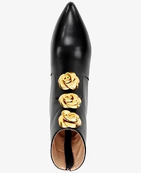 Things Ii Come Women's Brandy Luxurious Pointed-Toe Dress Booties