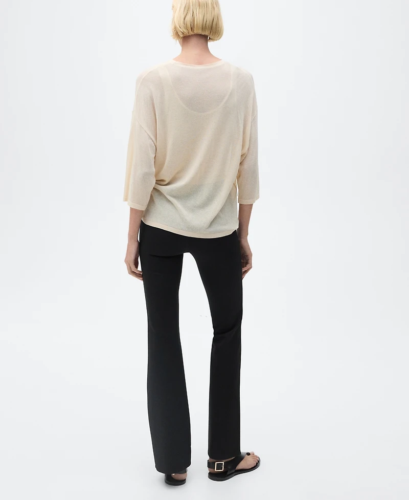 Mango Women's Flared Leggings