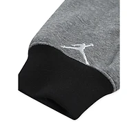 Jordan Big Boys Colorblocked Logo Pullover Hoodie