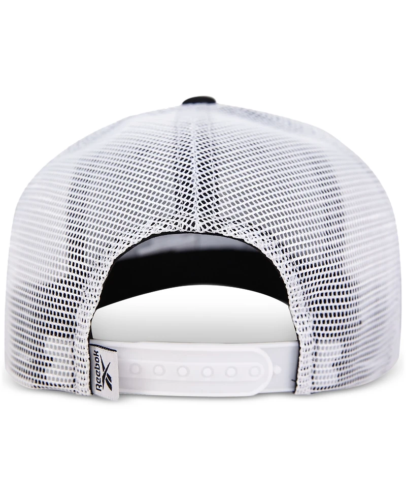 Reebok Men's Union Jack Wheel Canvas & Mesh Trucker Cap