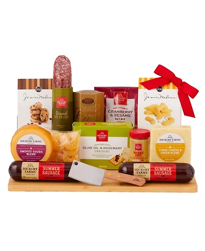 Hickory Farms Premium Charcuterie Board Gift Set, 14 Piece