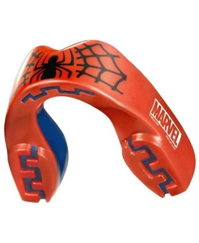 Safejawz Marvel Sports Mouthguard Dual Layer Premium Mouth Guard With Case For Basketball Football Mma Hockey Adult Spider Man