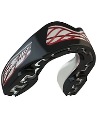 SafeJawz Nitro Triple Layer Shock Cage Mouth Guard with Case for Basketball, Lacrosse, Football, Mma, Hockey, Wrestling - Gray
