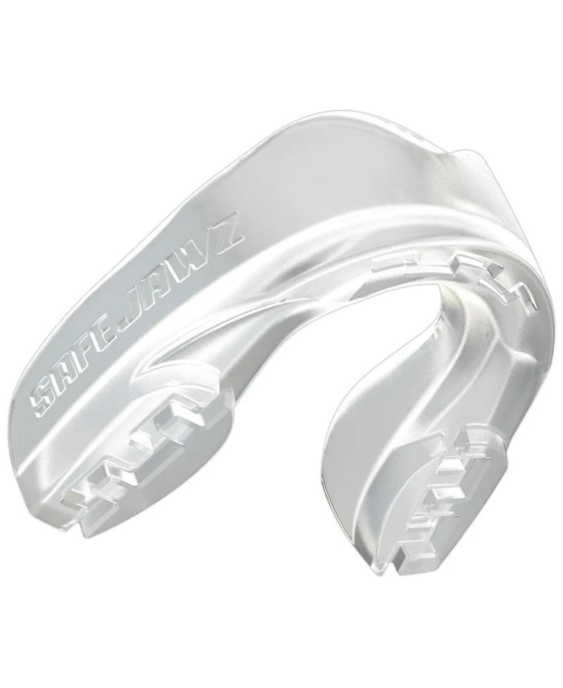 SafeJawz Intro Slim Fit Sports Mouth Guard with Case for Football, Basketball, Mma, Hockey, Lacrosse, Wrestling - Adult 12+ Years Yellow