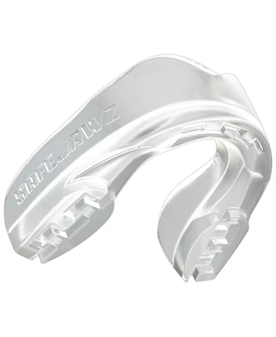 SafeJawz Intro Slim Fit Sports Mouth Guard with Case for Football, Basketball, Mma, Hockey, Lacrosse, Wrestling - Adult 12+ Years Yellow