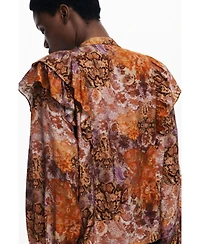 Desigual Women's Romantic paisley blouse