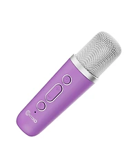 Contixo Mini Karaoke Machine with 2 Wireless Mics, Led Lights, Bluetooth Speaker