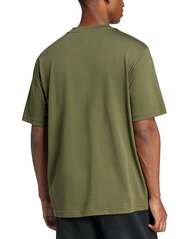 adidas Men's 3 Bar Logo Graphic Cotton T-Shirt