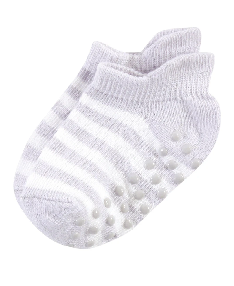 Touched by Nature Toddler Girls 12Pk Natural Non Skid Socks