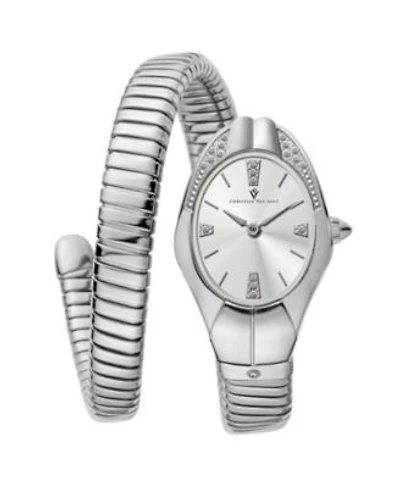 Christian Van Sant Womens Naga Silver Dial Watch Cv0881