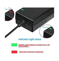 Urbanmax 42V 2A Dc Power Adapter for 36V Electric Bike Lithium Battery, 5.5mm/2.1mm/2.5mm Connector