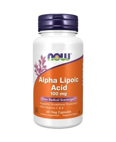 Now Foods Alpha Lipoic Acid 100 Mg 60 Vcap
