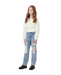 H by Habitual Big Girls Half Zip Sweatshirt