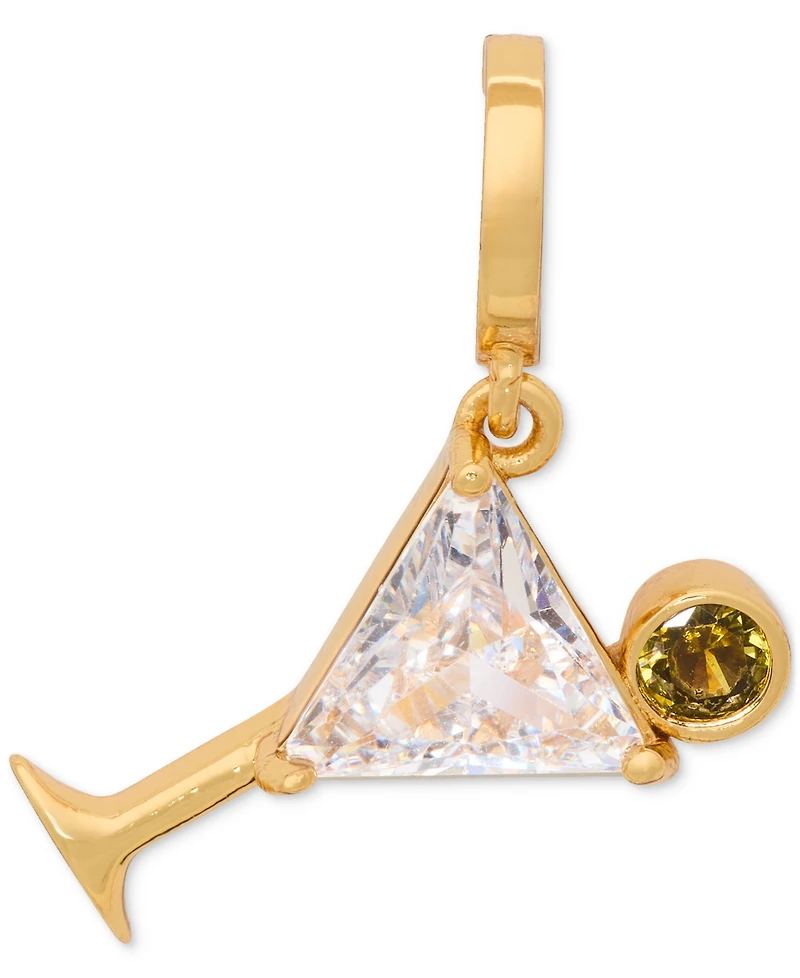 kate spade new york Crystal Martini Charm