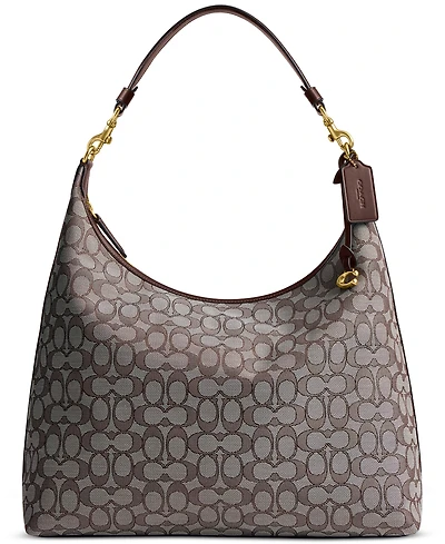 Coach Juliet Signature Jacquard Large Shoulder Bag 38