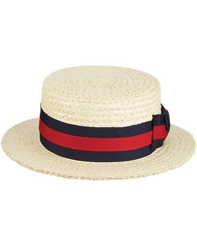 Scala Men's Straw Boater Hat