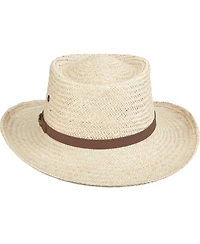 Scala Men's Palm Fiber Gambler Hat