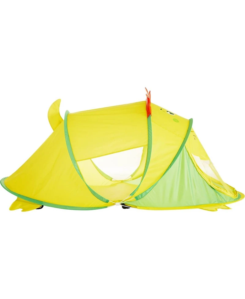 Cesicia Figural Dinosaur Pop Up Portable Play Tent with Carry Case, Green
