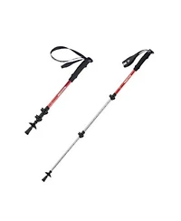 Naturehike 1pc Ultralight Trekking Poles Adjustable Hiking Sticks W Secure Lock Eva Grip4 Colors 50 135cm 20 53in For Adults Kids