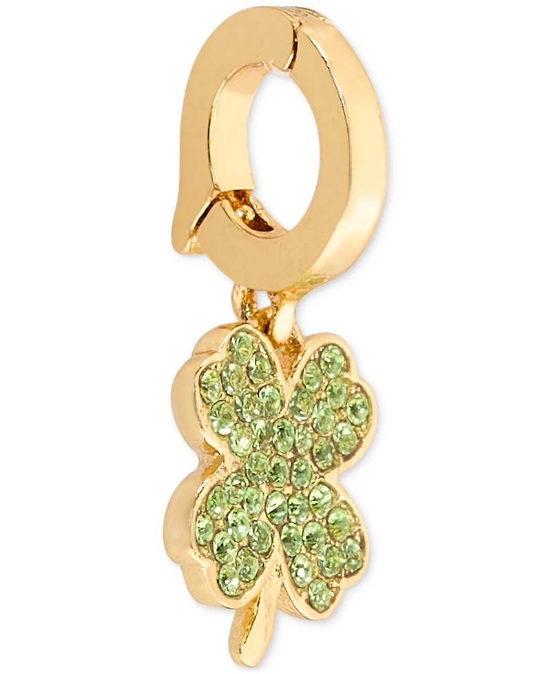 kate spade new york Pave Clover Charm