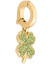 kate spade new york Pave Clover Charm