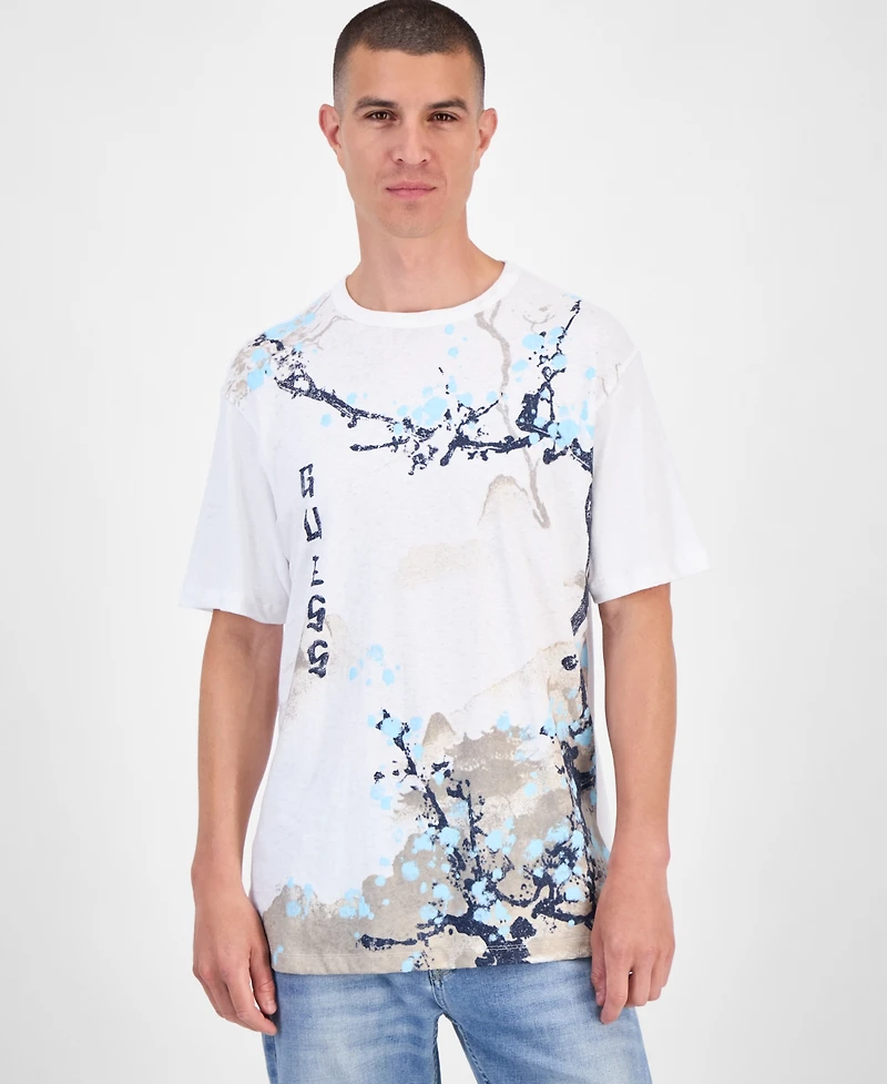 Guess Men's Japan Graphic T-Shirt