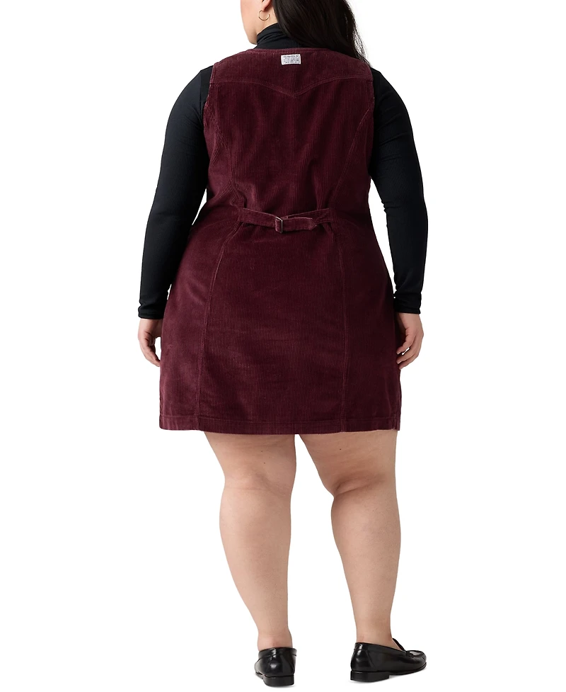 Levi's Plus Vianna Cotton Corduroy Dress