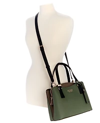 Guess Lyndi Small Triple Compartment Girlfriend Satchel