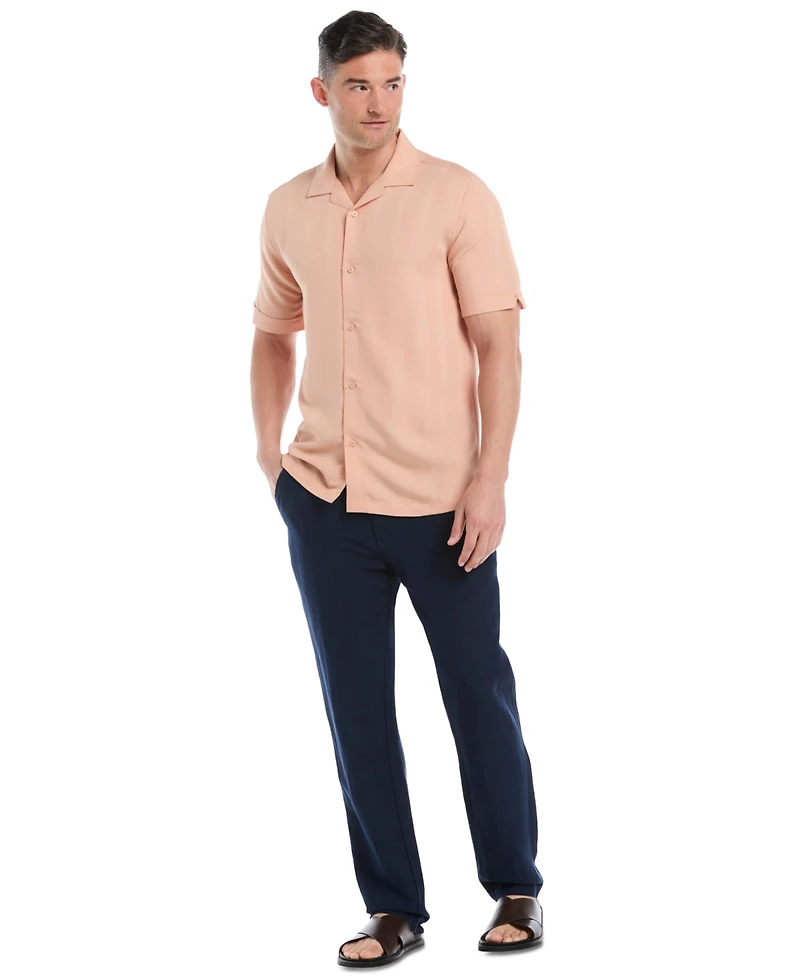 Cubavera Men's Jacquard Button-Down Shirt