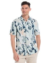 Cubavera Men's Big & Tall Tropical-Print Shirt