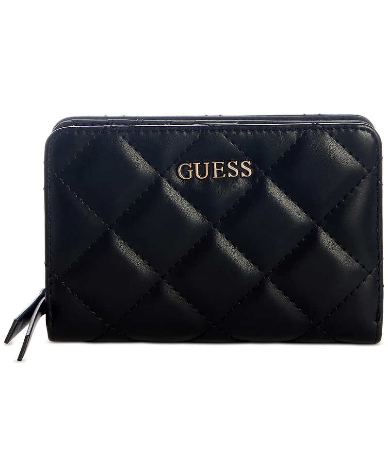 Guess Tinsley Quilted French Wallet