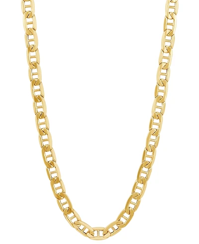 Italian Gold Men's 14k Gold Polished Mariner Link 26" Chain Necklace
