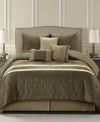 Stratford Park Trinity Geometric Comforter Sets