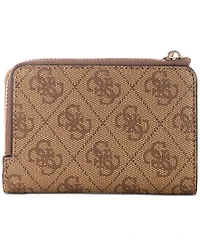 Guess Laurel Ii Logo Zip Around Card Case