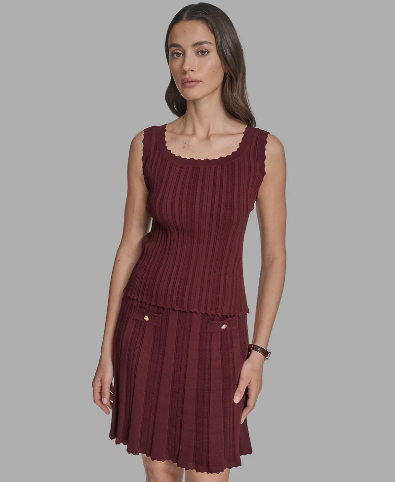 Bcbg Women's Textured-Knit Tank